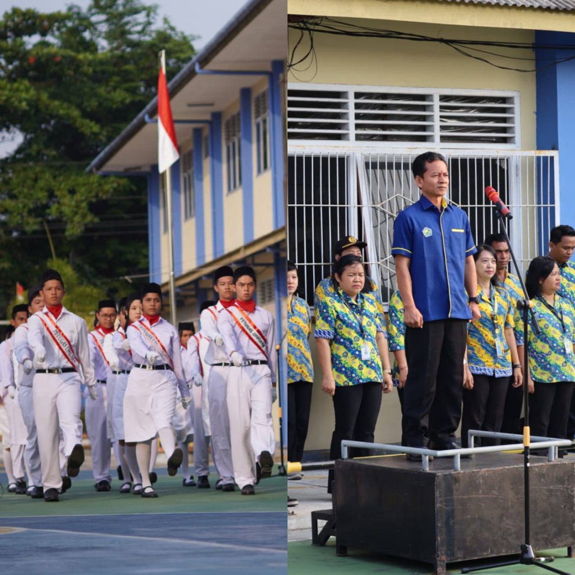 Merajut Kebersamaan dan Semangat Kemerdekaan di SMK Tunas Karya Pangkalpinang